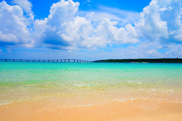 宮古島のビーチ