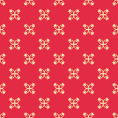 red background, simple pattern, seamless wallpaper, vector image