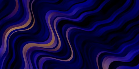 Fototapeta premium Dark Blue, Red vector layout with circular arc. Bright illustration with gradient circular arcs. Pattern for commercials, ads.