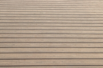 Wooden pier on the beach, copy space photo