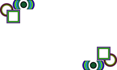 The pattern of Geometric on a white background. Illustration pattern from Geometric.