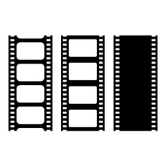 Film strip vector icon