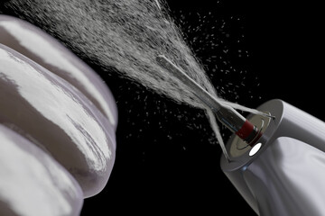 teeth with dental turbine © Илья Фоменко