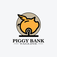 Cartoon pig Design illustration