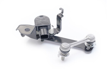 Ground clearance height sensor on a white background