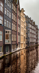 Amsterdam, traditional buildings