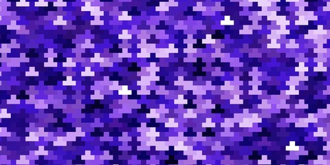 Light Purple vector background in polygonal style. New abstract illustration with rectangular shapes. Template for cellphones.