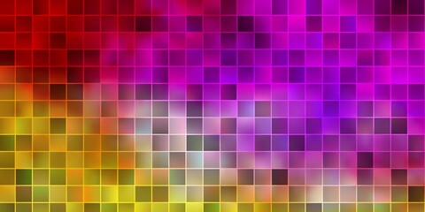 Light Multicolor vector layout with lines, rectangles.