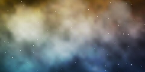 Obraz premium Light Blue, Red vector texture with beautiful stars. Blur decorative design in simple style with stars. Design for your business promotion.