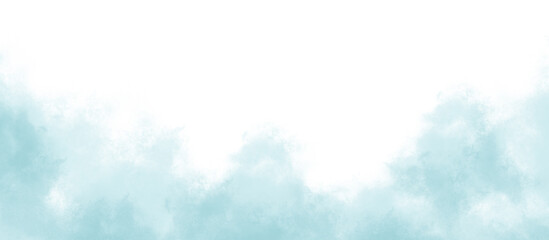 Watercolor border isolated on white background, Abstract background