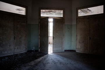 abandoned hospital