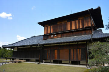 An ancient architect or villa in scenic spot in Kyoto