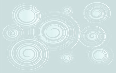 Fototapeta na wymiar abstract illustration of circles on a grey background 