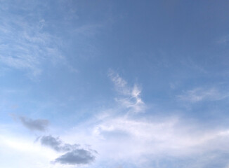 blue sky with clouds