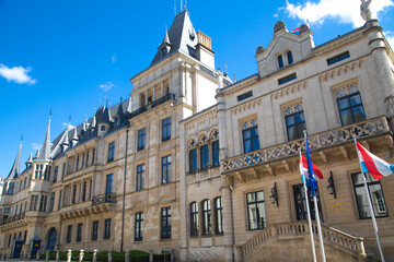 Fototapeta na wymiar Luxemburg - Palais Grand-Ducal