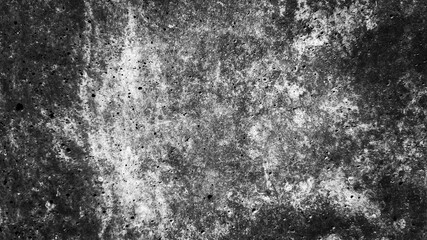 Abstract background and texture surface of concrete cement wall with black and white fitter. Blank for design or backdrop.