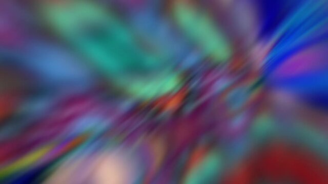 Stylish 3D Abstract Animation Color Wavy Smooth Wall. Concept Multicolor Liquid Pattern.  Trendy Colorful Fluid Abstraction Flow. Beautiful Gradient Texture. Wavy Reflection Surface Macro.