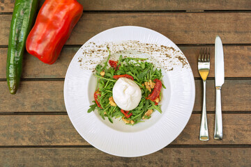 mixed salad mozzarella