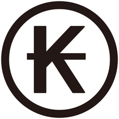 The Lao Kip currency symbol