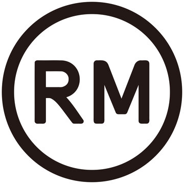 The Malaysian Ringgit currency symbol