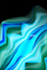 Liquid gradients abstract background, color wave pattern poster design for Wallpaper, Banner, Background, Card, Book Illustration, landing page