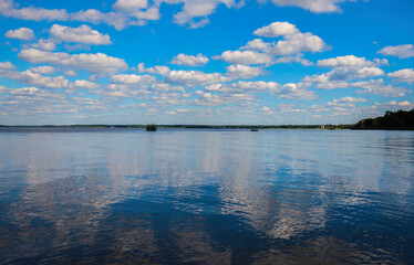 Obraz na płótnie Canvas The Sheksna Reservoir, Russia