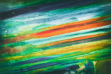 Abstract hand made background, oil painting on canvas, texture in bright colors. Art design, banner