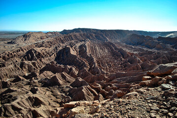 Mars valley San Pedro de Atacama, Chile.
