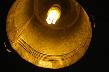 lamp on the wall