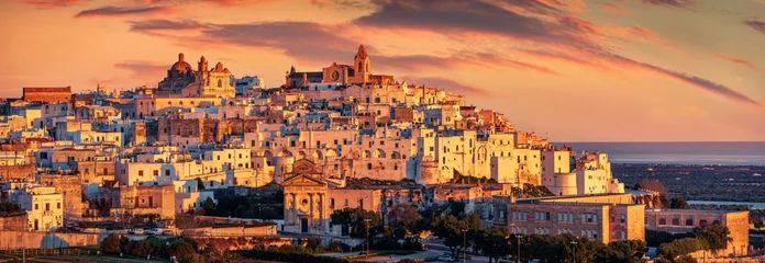 Muurstickers bell  church  ostuni  italy  italian  town  city  cityscape  architecture  building  house  old  urban  heritage  travel  tourism  trip  vacation  stunning  popular  picturesque  landmark  landscape   © Andrew Mayovskyy