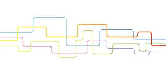 linee, intrecciate, zig zag, connessione