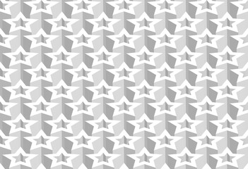 Abstract. Geometry white pattern background. Vector.