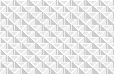 Abstract. Geometry white pattern background. Vector.