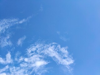 blue sky with clouds