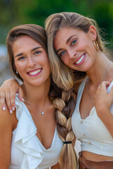 Beautiful hair brown and blonde