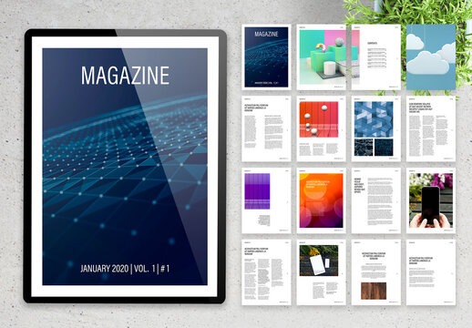Modern Multipurpose Digital Magazine Layout