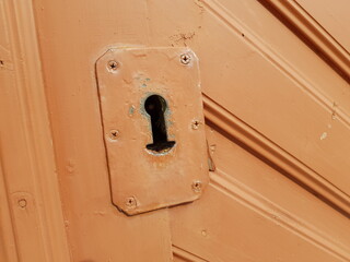old door lock