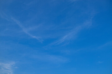 In the sky with clouds