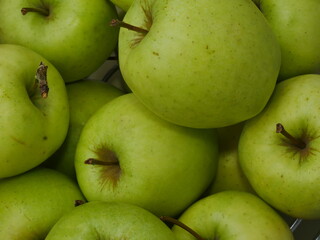 fresh green apples