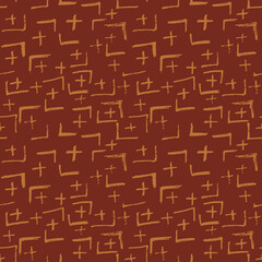 Tie Dye Japanese Geometric Winter Seamless Pattern. Boho Tie Dye Geisha Batik. Scribble Cartoon Doodle Craft Texture. Geo Wabi Sabi Patchwork Kimono Print. Scribble Craft Doodle Seamless Collage