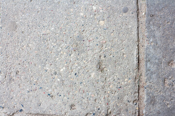 Texture of Old paving slabs. on a pavement or sidewalk
