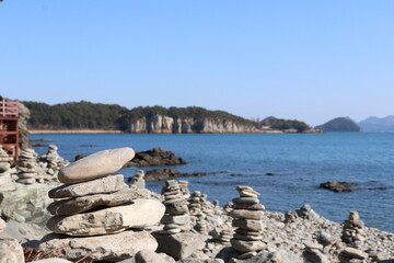 풍경, 사진, 달, 도로,