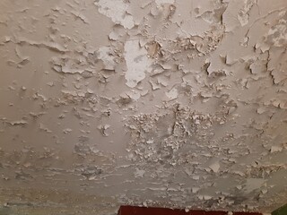 old wall texture with flaking paint