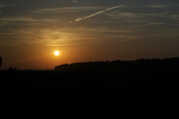 Obraz premium Midwest sunset