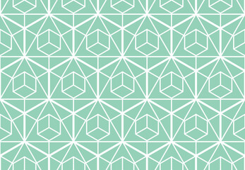 Fototapeta na wymiar The geometric pattern with lines. Seamless vector background. White and blue texture. Graphic modern pattern. Simple lattice graphic design