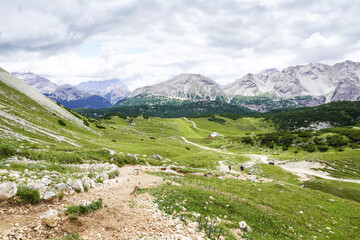 Fototapeta na wymiar Südtiroler Bergwelt