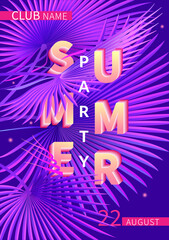 Summer Party Poster