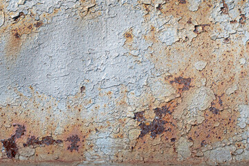 Old rusty metal background