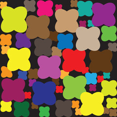 Background texture pattern, vector design, geometric and abstract, colorful