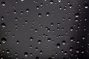 close-up rain drop textured background